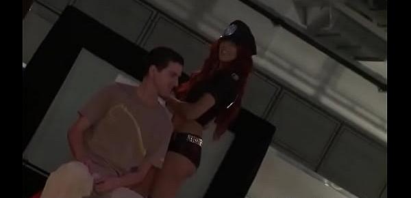  Dirty redhead bitch shows what
